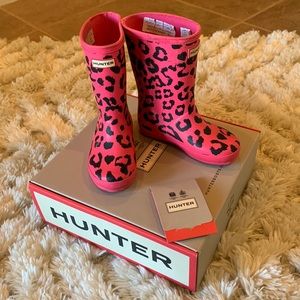 Hunter: Kids first Classic boot size 11 M (girls)